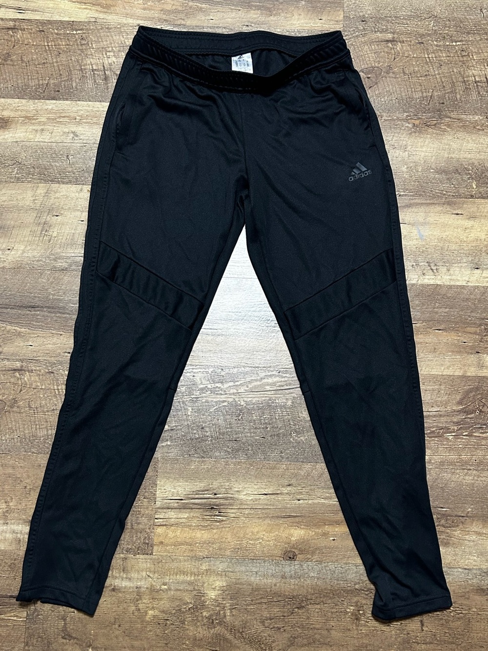 Adidas Black Athletic Track Pants Soccer size M unisex
